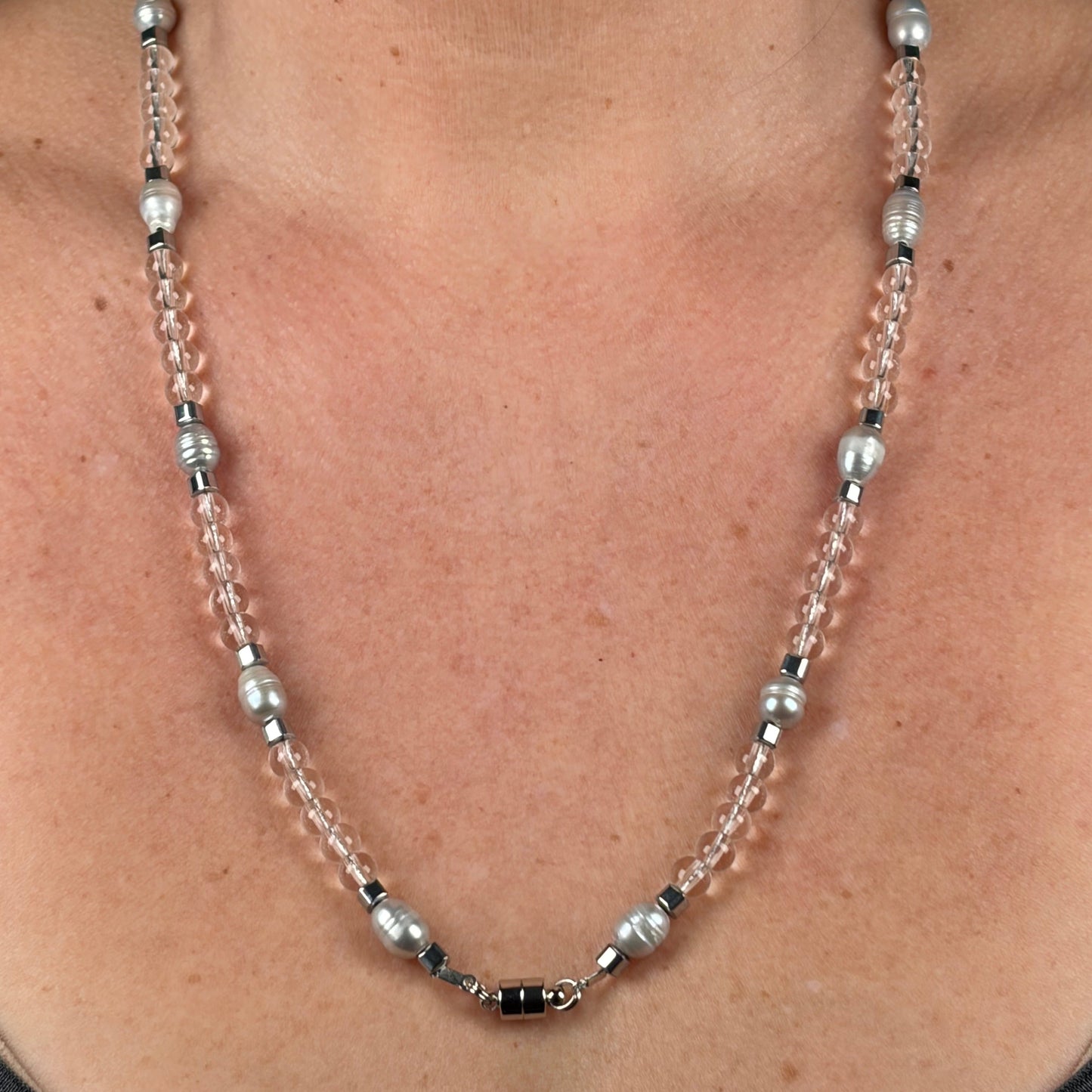 Luna Crystal & White Pearl
