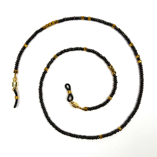 Petra Black & Gold Hematite