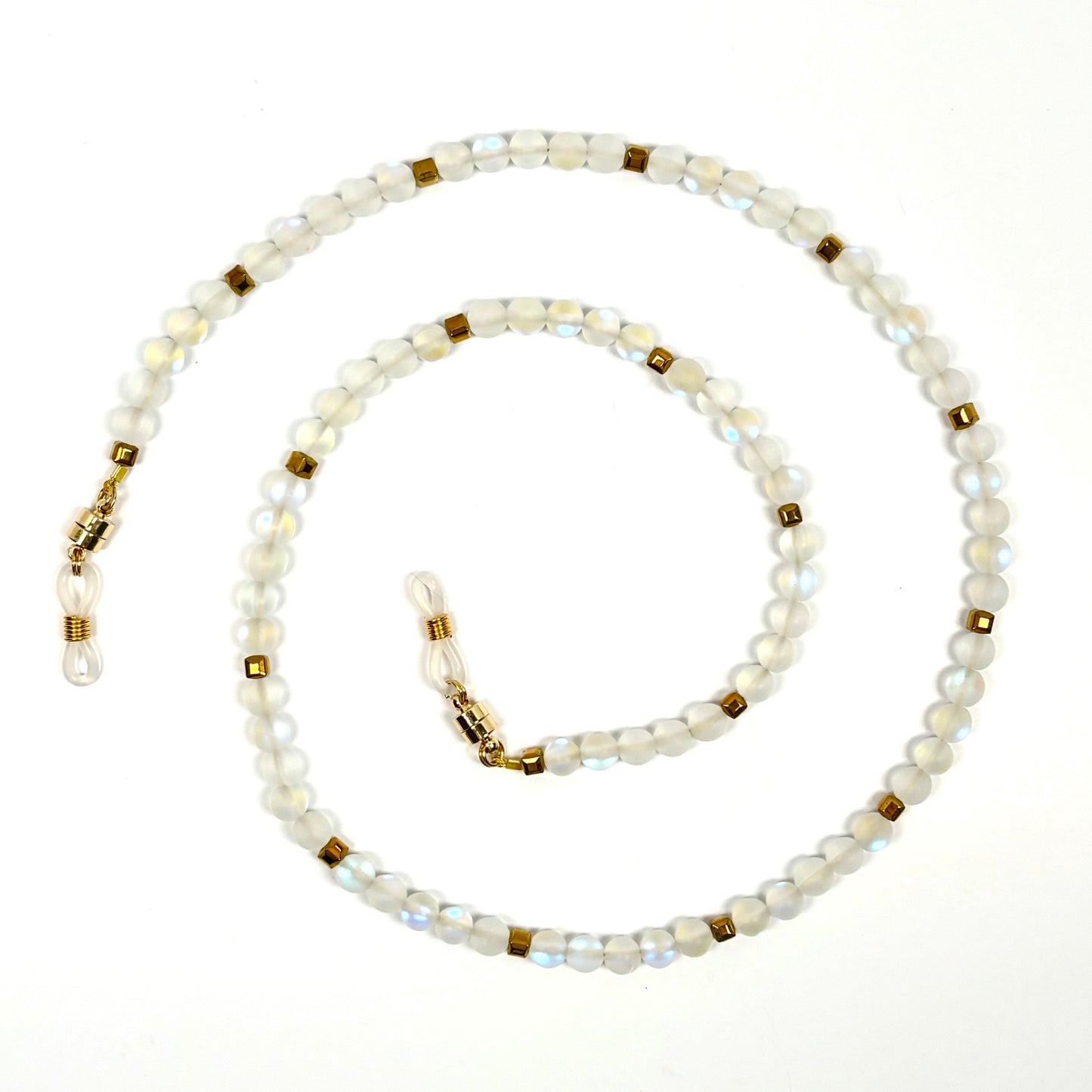 Iri Quartz & Gold Hematite