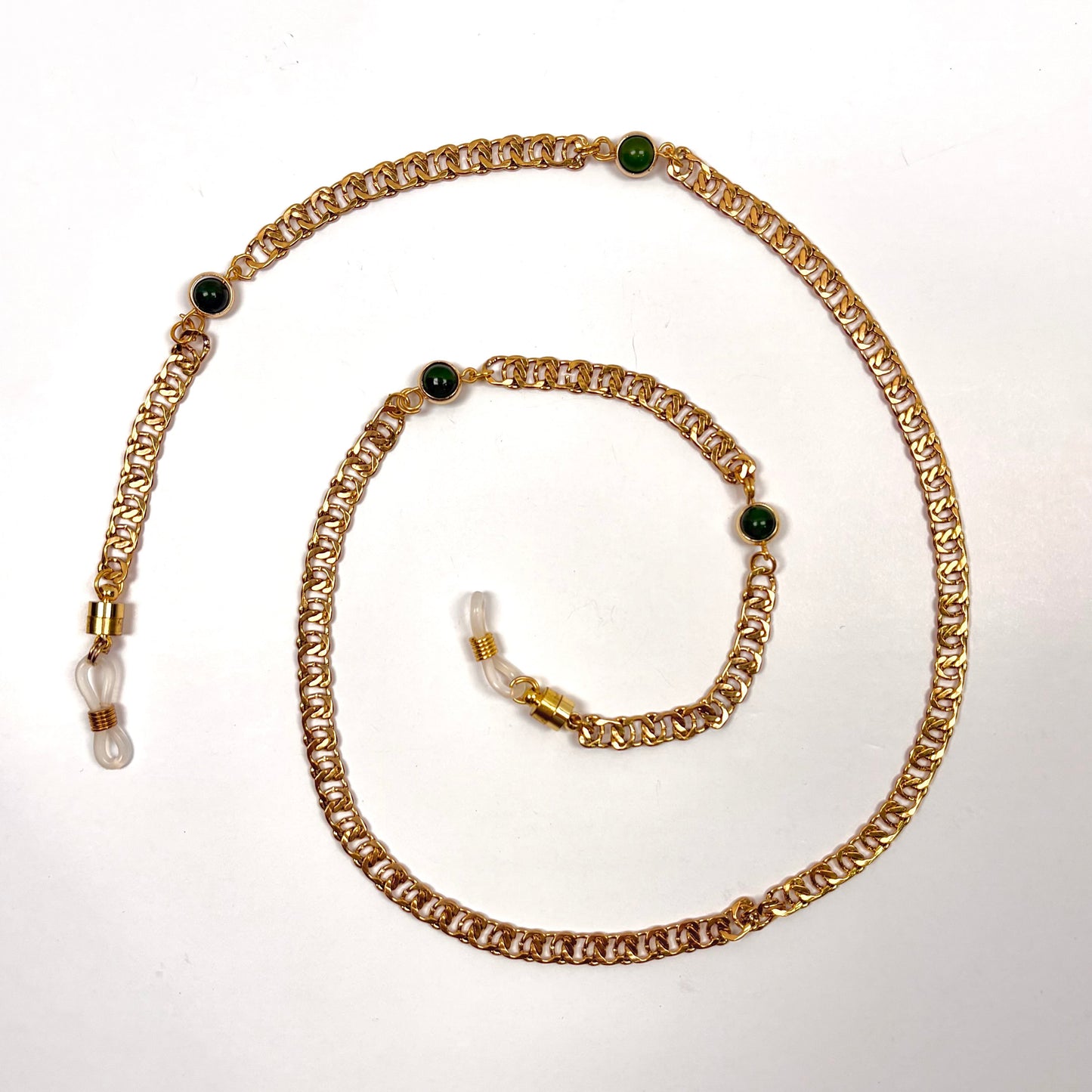 Niki Gold & Green Olivine