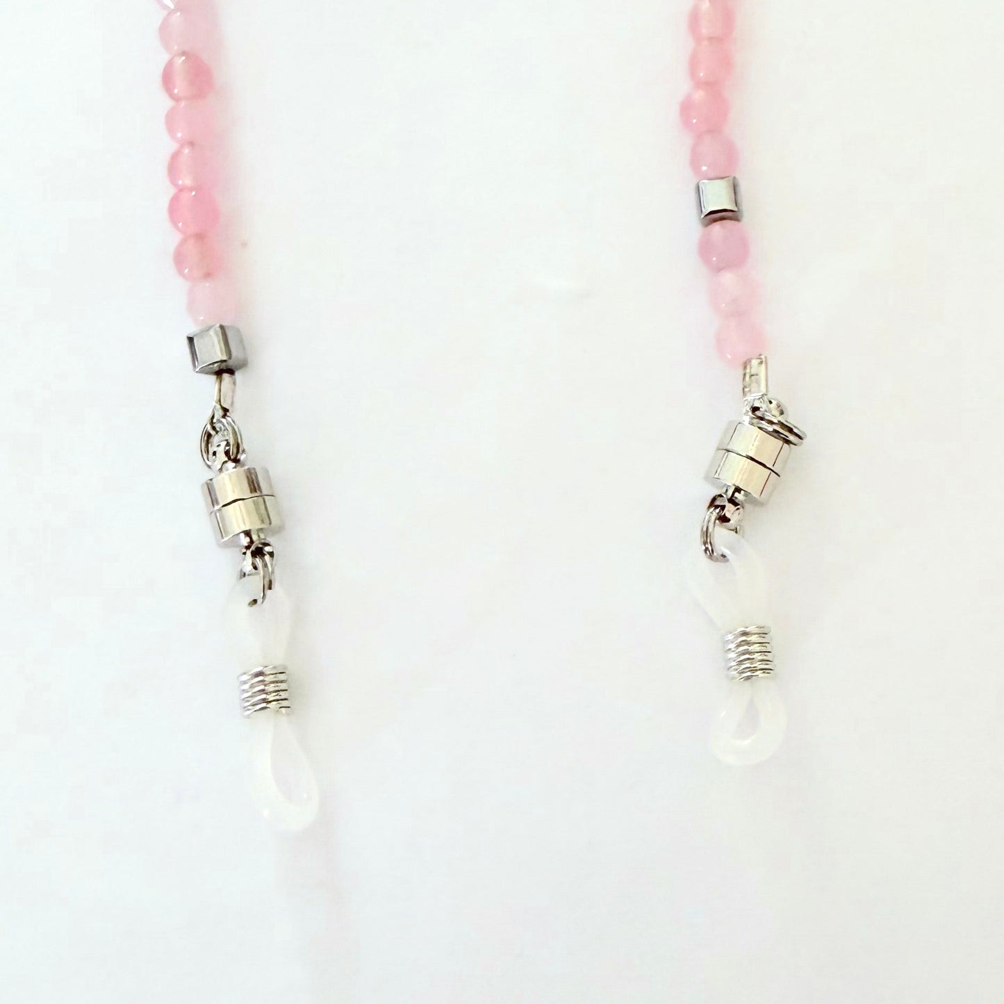 Petra Pink Quartz & Silver Hematite