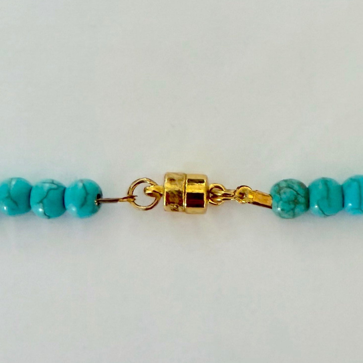 Petra Turquoise & Gold Hematite