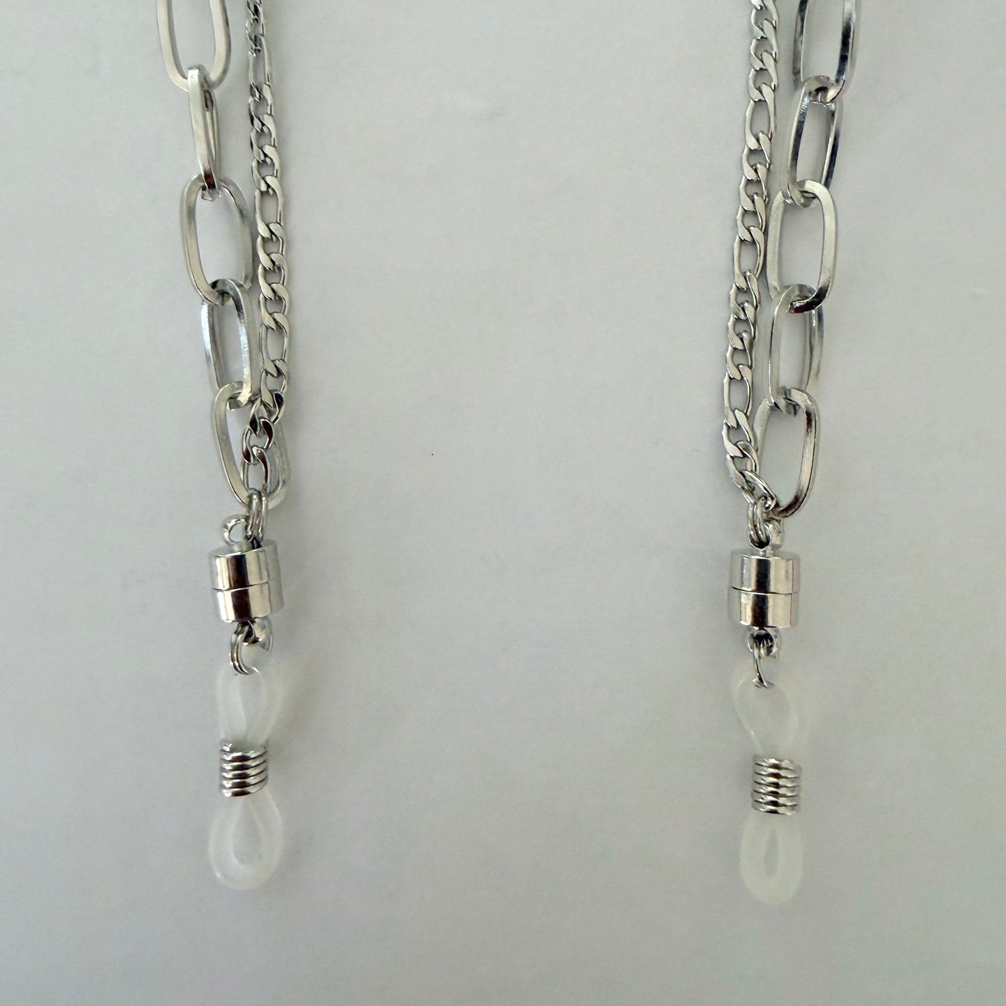 Orbit Silver Double Chain