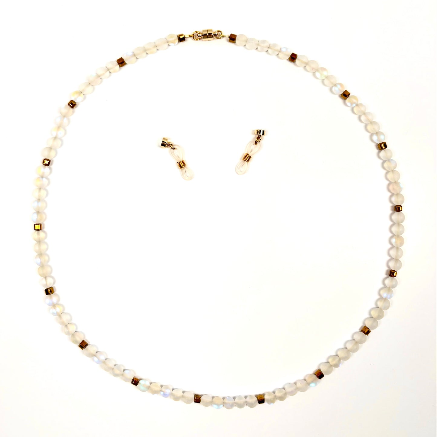 Iri Quartz & Gold Hematite