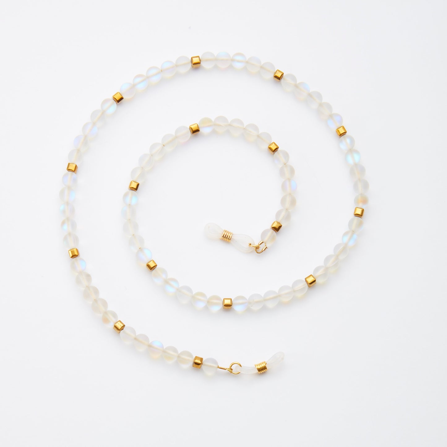 Iri Quartz & Gold Hematite