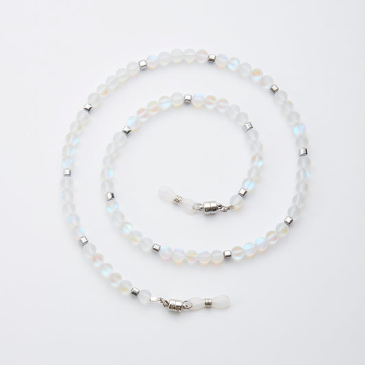 Iri Quartz & Silver Hematite