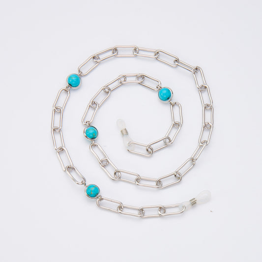 Orbit Turquoise & Silver