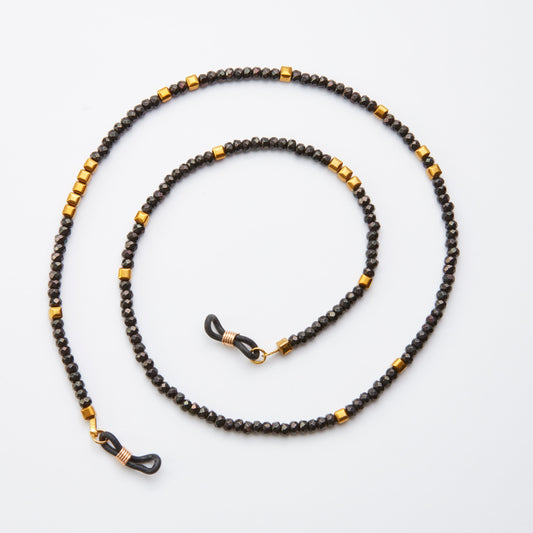 Petra Black & Gold Hematite