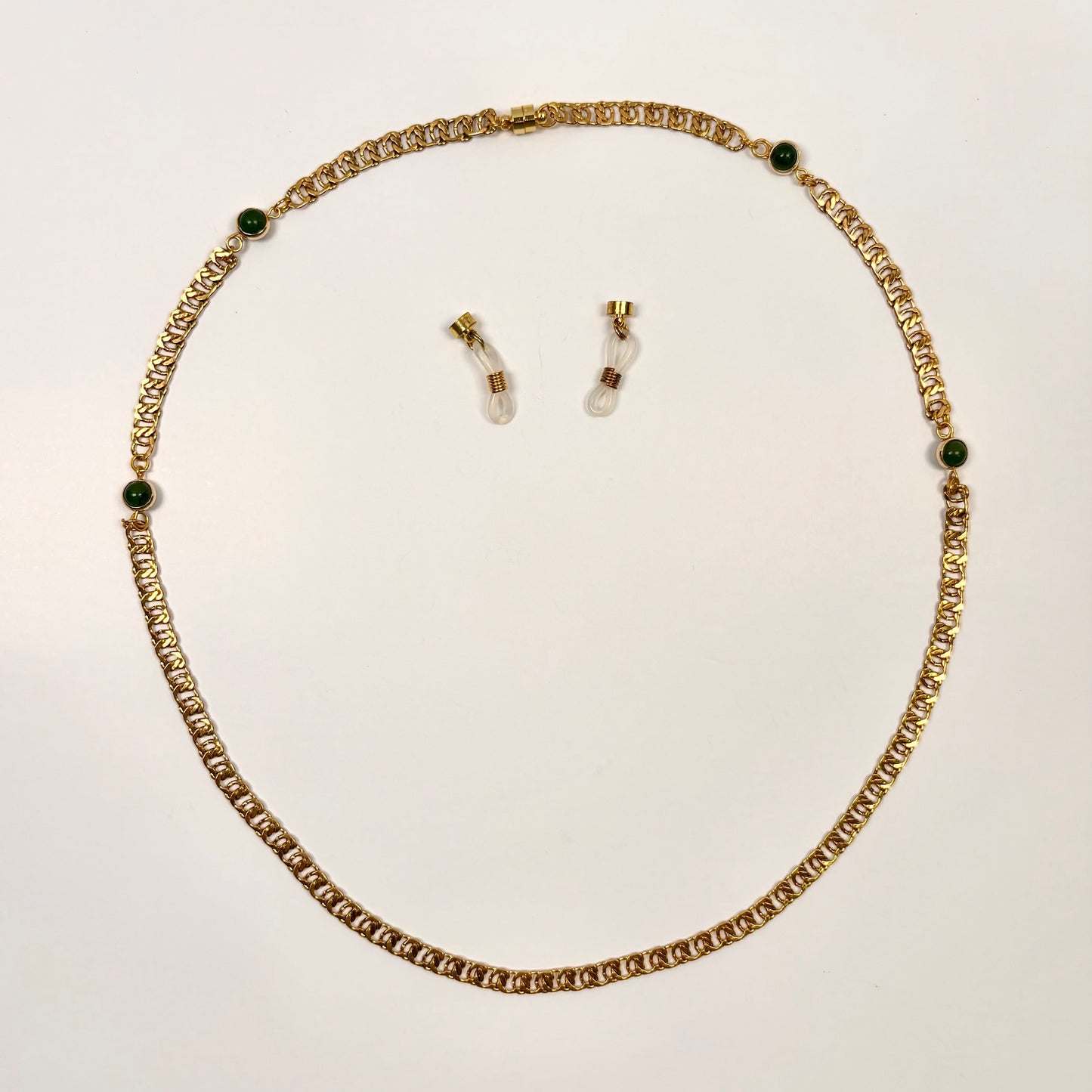 Niki Gold & Green Olivine