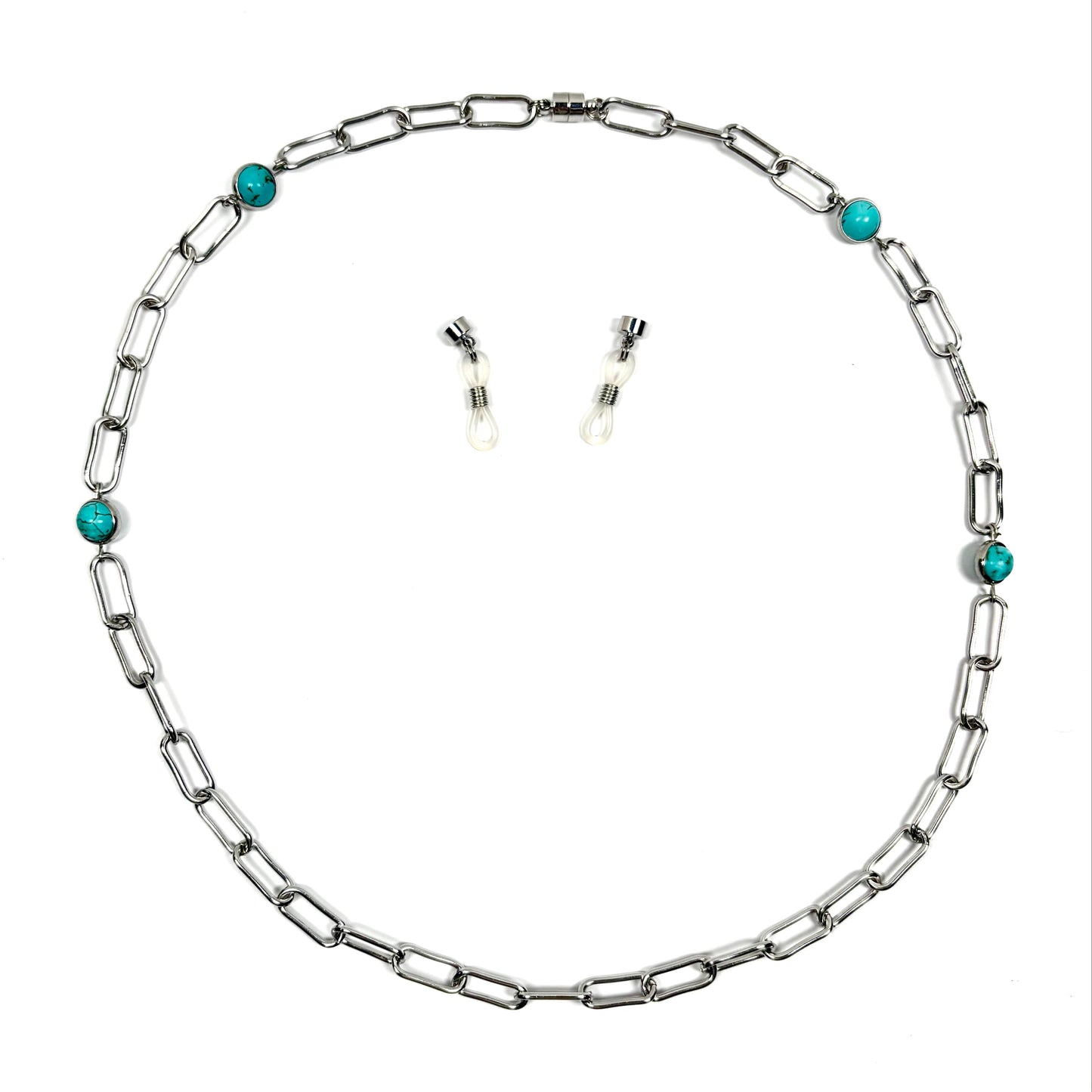 Orbit Turquoise & Silver
