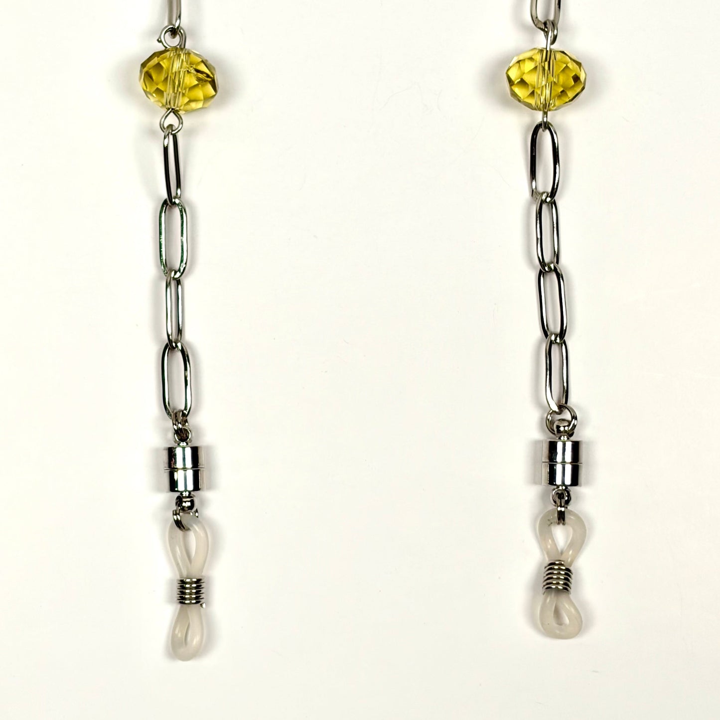 Orbit Yellow Crystal & Silver