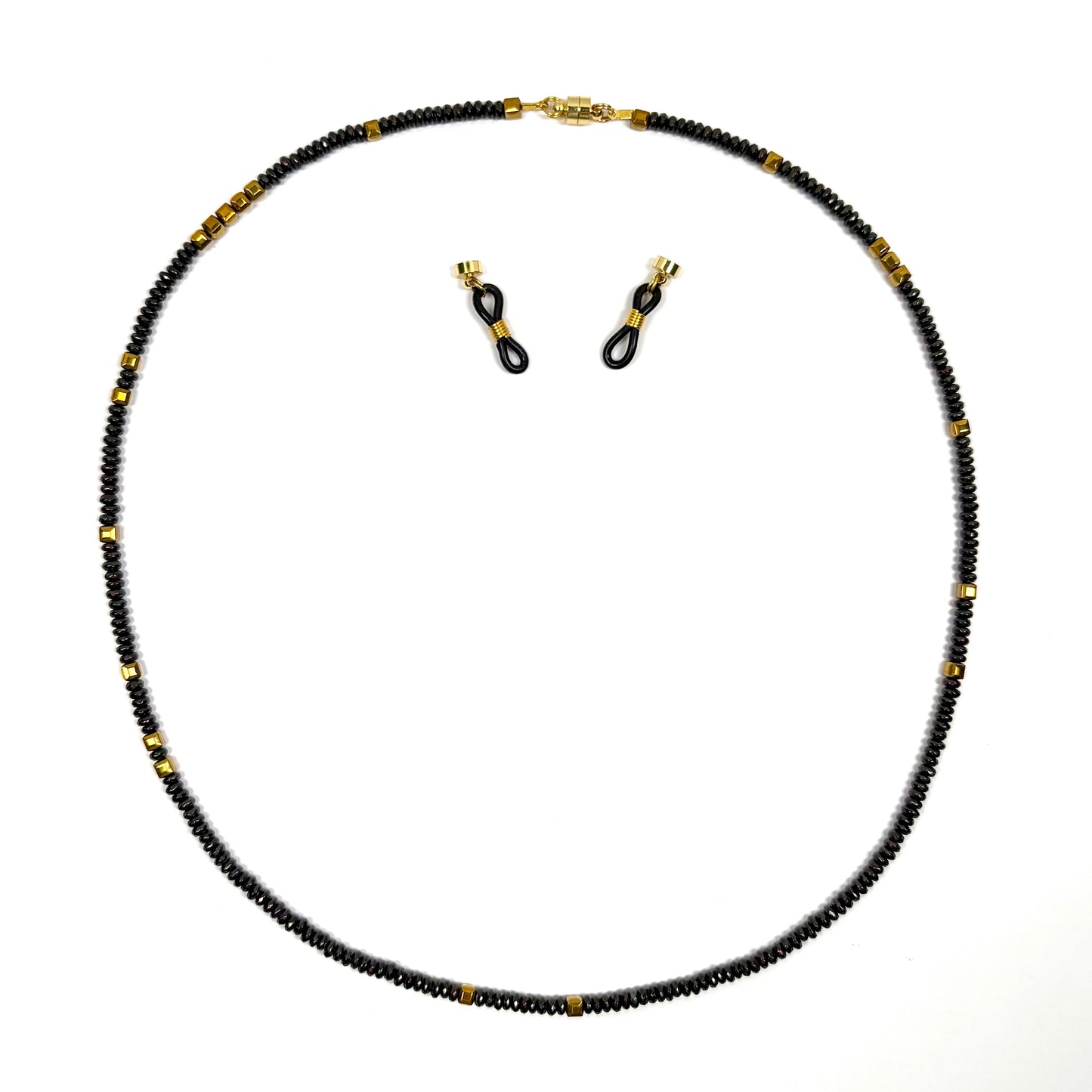 Petra Black & Gold Hematite