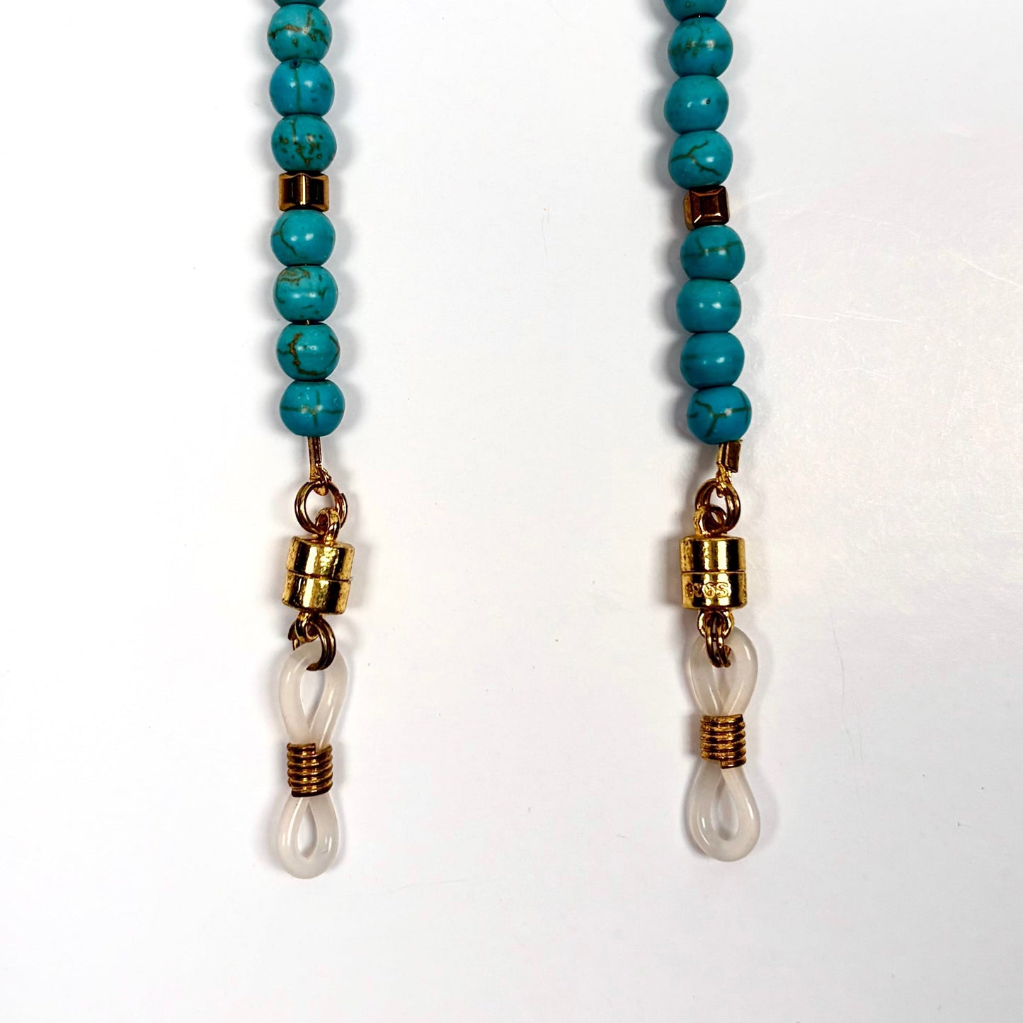 Petra Turquoise & Gold Hematite